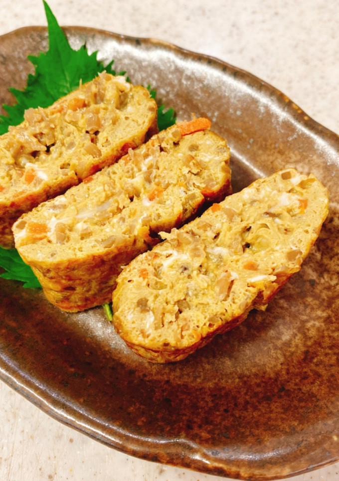 余ったきんぴらごぼうを入れて♪卵焼き-レシピのメイン写真