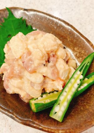 おつまみに♪イカの塩辛入りポテトサラダ-レシピのメイン写真