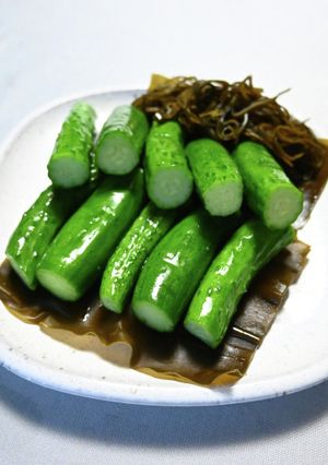 ミニきゅうりの昆布締め-レシピのメイン写真
