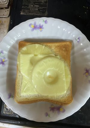 パインチーズ　オガタトースト-レシピのメイン写真