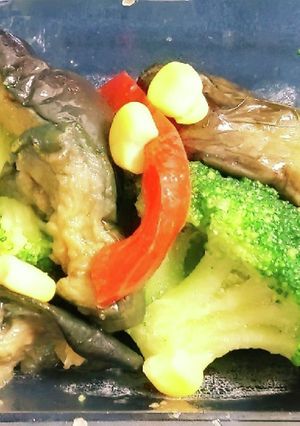 夏野菜おろし<なす赤パプリブロッコリン>-レシピのメイン写真