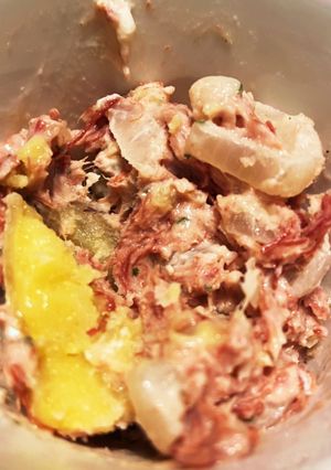 サツマイモとコンビーフのクリームチーズ和-レシピのメイン写真