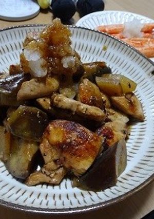 なすと鶏肉のおろしだれ-レシピのメイン写真
