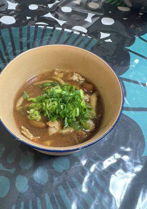豚となめ茸の味噌汁-レシピのメイン写真