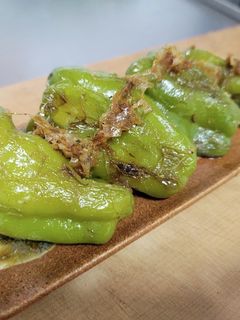 ピーマンのまるごと焼き浸し-レシピのメイン写真