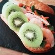 キウイ×海老☆野菜たっぷりバインミー