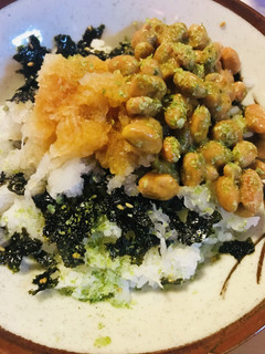 毎日の納豆●納豆&おろしどんぶり-レシピのメイン写真