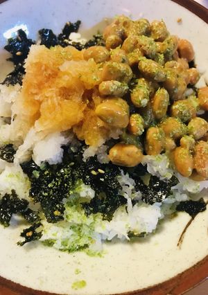 毎日の納豆●納豆＆おろしどんぶり-レシピのメイン写真