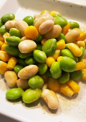 枝豆と大豆、コーンの混ぜ混ぜサラダ-レシピのメイン写真