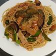 かんたんミートソース・パスタ ~ナス入り