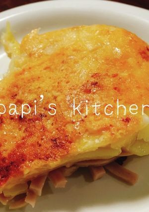 ☆香ばしチーズとポテトの重ね焼き☆-レシピのメイン写真