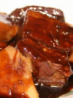 紅虎餃子風げんこつ黒酢の酢豚-レシピのメイン写真