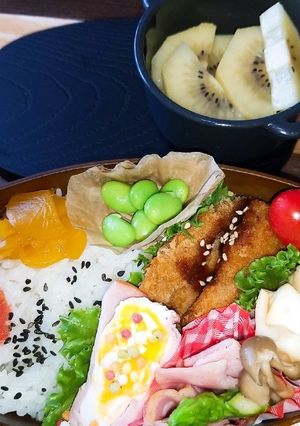 娘のお弁当　R4.8.8-レシピのメイン写真