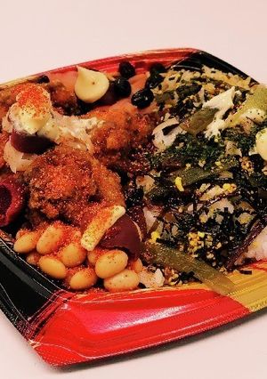 «蒸し大豆にあかり&カリカリ梅マヨ»-レシピのメイン写真