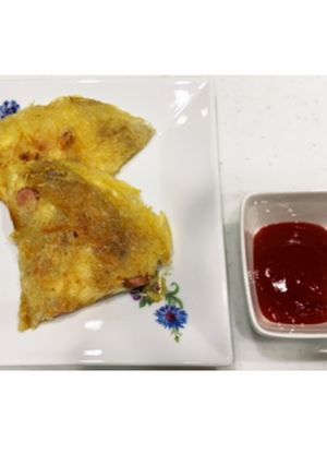 ♡ソーセージとチーズのガレット♡-レシピのメイン写真