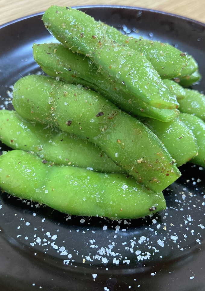 マカパウダーを使った　おつまみ枝豆-レシピのメイン写真