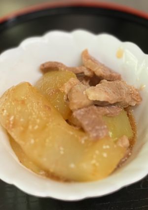 ホットクックで 冬瓜と豚バラの中華風煮込-レシピのメイン写真