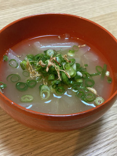 マカチップス入りの野菜 お味噌汁-レシピのメイン写真