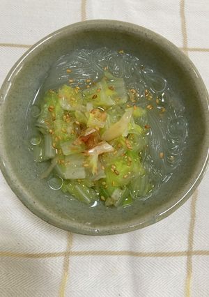 マカ入り干しえびと白菜の中華風スープ-レシピのメイン写真