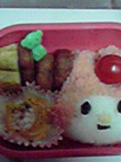 簡単キャラ弁★ふわふわマイメロ-レシピのメイン写真