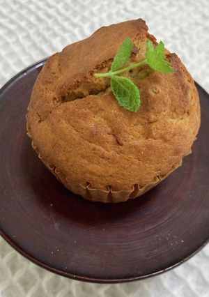 HM使用。マカ入りバナナチョコマフィン-レシピのメイン写真