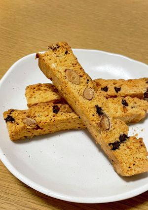 アーモンドとチョコチップのビスコッティ-レシピのメイン写真