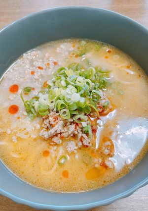 練り胡麻と鶏がらスープで作る簡単坦々麺-レシピのメイン写真