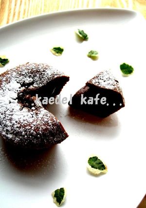 ●ちょっとDIET　フォンダンショコラ●-レシピのメイン写真