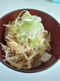 もやし丼。-レシピのメイン写真