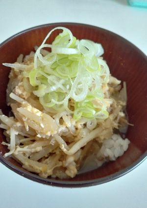 もやし丼。-レシピのメイン写真