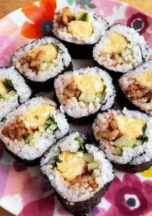 簡易版新潟名物くるみ入り太巻き-レシピのメイン写真