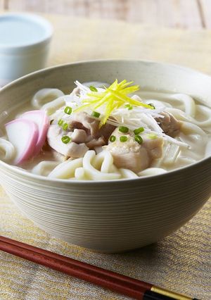 柚子香る 鶏だしうどん-レシピのメイン写真