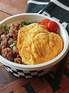 10分弁当★豚ピーマンのこってり炒め弁当-レシピのメイン写真