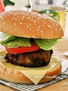 チーズバーガー-レシピのメイン写真