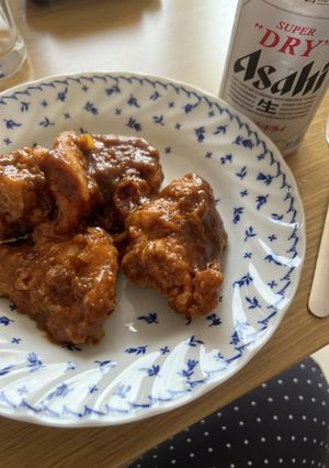 残ったカレーと唐揚げでカレー唐揚げ-レシピのメイン写真