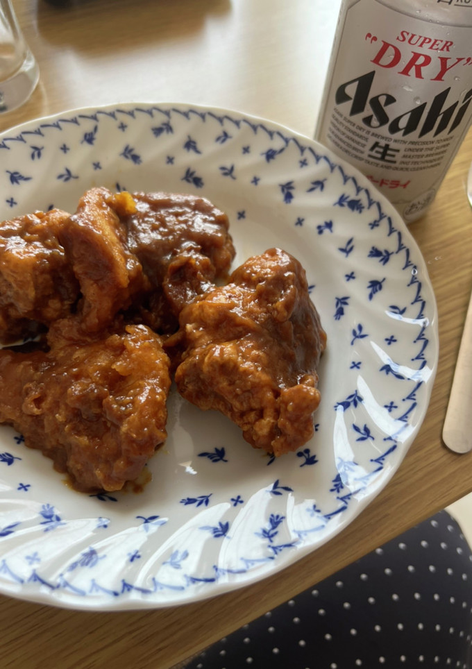 残ったカレーと唐揚げでカレー唐揚げ-レシピのメイン写真