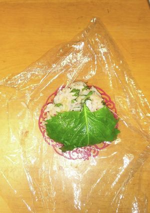 大葉しらす梅のおにぎり-レシピのメイン写真