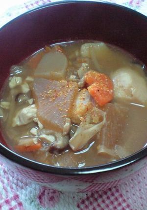 あったまるぅ～☆けんちん汁ごま油風味☆-レシピのメイン写真