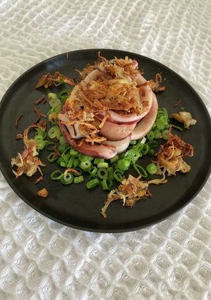 カリカリマカとスルメイカの炒め物-レシピのメイン写真