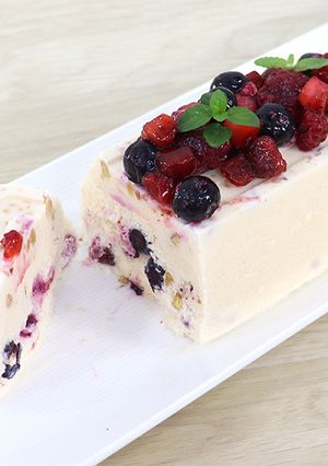 材料4つ!簡単♡ベリーのカッサータ-レシピのメイン写真