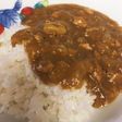 キウイでやわらかお肉のカレーライス