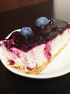 ブルーベリーのレアチーズケーキ-レシピのメイン写真