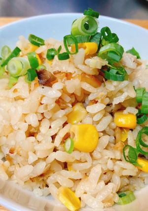 コーンとツナの炊き込みご飯-レシピのメイン写真