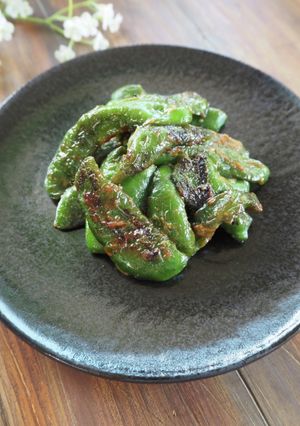 包丁不要！味噌漬けピーマン焼き-レシピのメイン写真