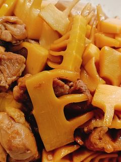 たけのこと鶏肉の煮物-レシピのメイン写真