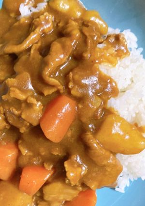 普通のカレー-レシピのメイン写真