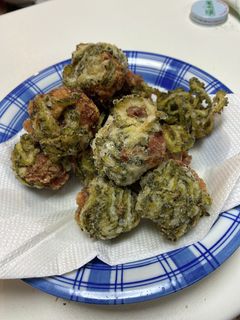 ゴーヤと豚こまの唐揚げ-レシピのメイン写真