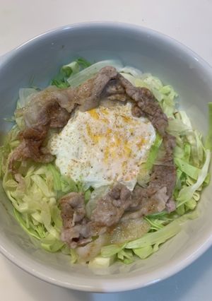 キャベツのレンチン蒸し-レシピのメイン写真