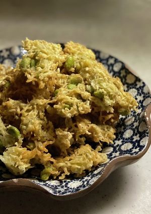しらすと枝豆のかき揚げ-レシピのメイン写真