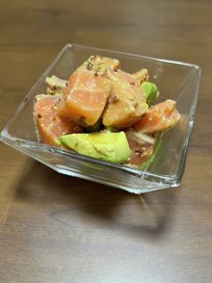 サーモンとアボカドのマスタードマリネ-レシピのメイン写真
